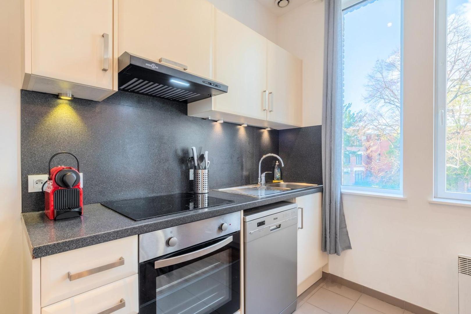Modern, Quiet 3-Bedroom Apartment With Parking Marcq-en-Baroeul Exterior foto