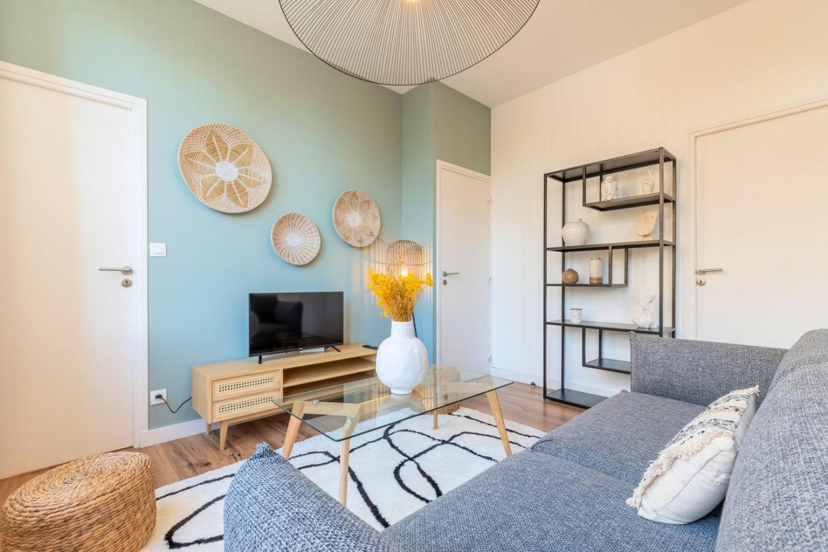 Modern, Quiet 3-Bedroom Apartment With Parking Marcq-en-Baroeul Exterior foto