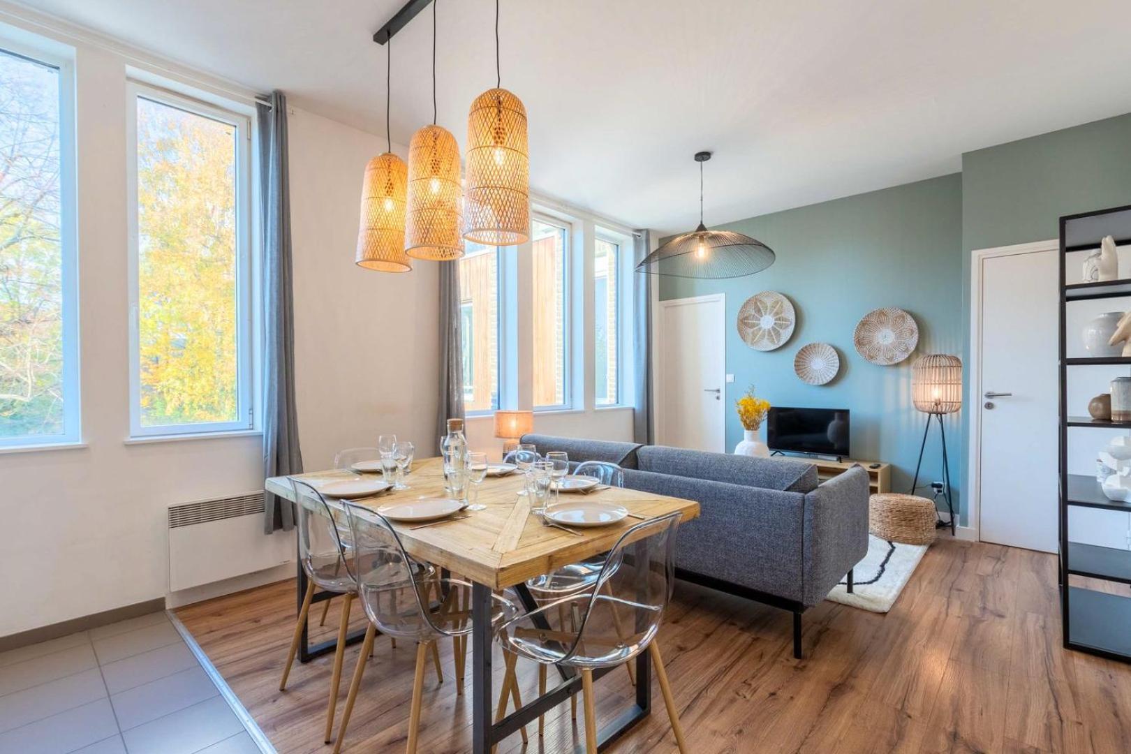 Modern, Quiet 3-Bedroom Apartment With Parking Marcq-en-Baroeul Exterior foto